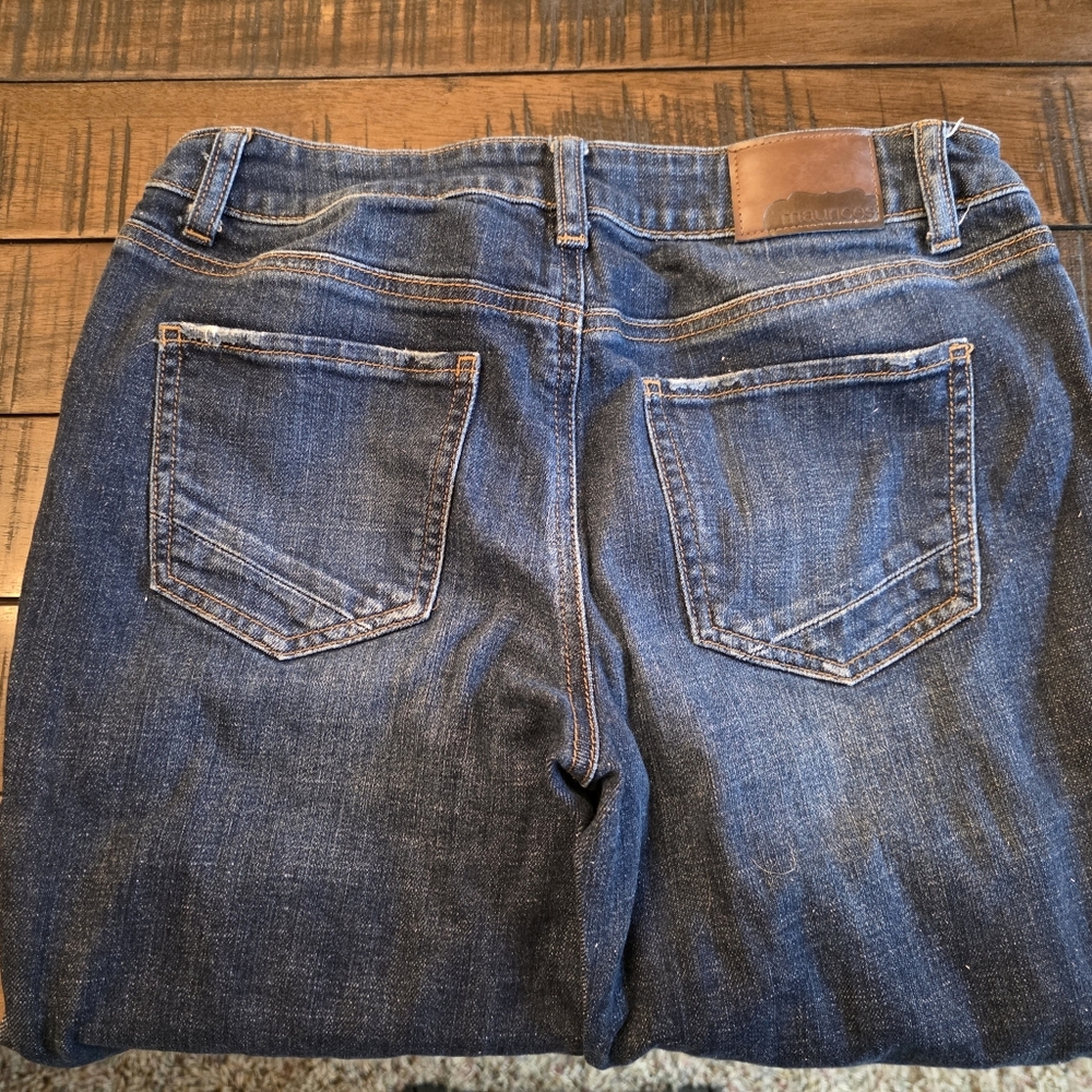 Maurices High Rise Dark Blue Jeans